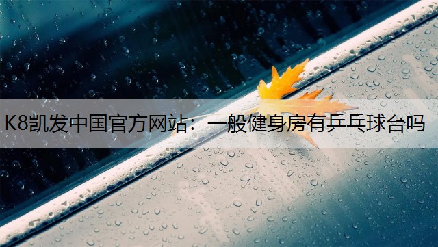K8凯发中国官方网站：一般健身房有乒乓球台吗