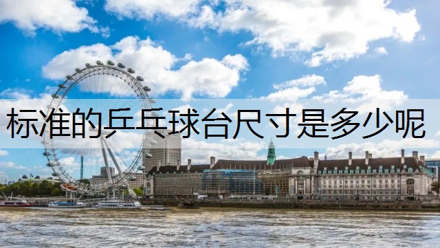 标准的乒乓球台尺寸是多少呢