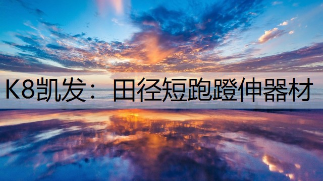 田径短跑蹬伸器材