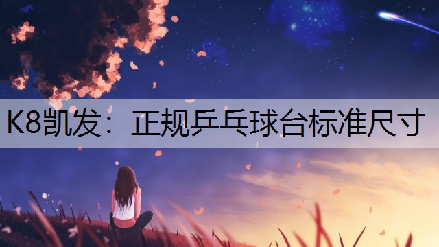 正规乒乓球台标准尺寸