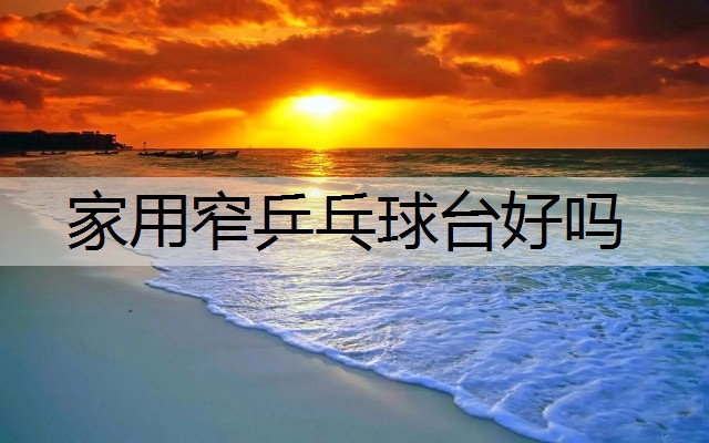 家用窄乒乓球台好吗