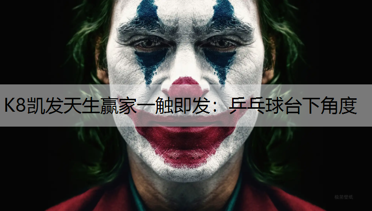 乒乓球台下角度